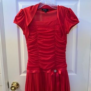 Red Children Dress